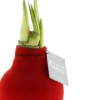 Amaryllis in wax (Hippeastrum Waxz 'Velvet Touchz Red') H 15 cm