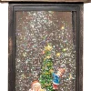 Anna's Collection automatische sneeuwbol lantaarn kerstboom met verlichting 10 x 10 x 29 cm