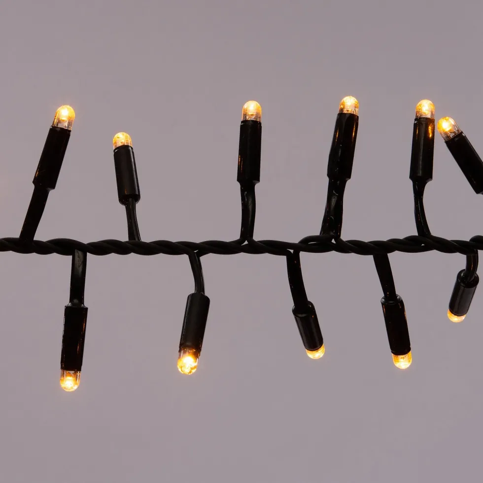 Anna's Collection clusterverlichting connect de luxe met 200 lampjes classic warm 4 m