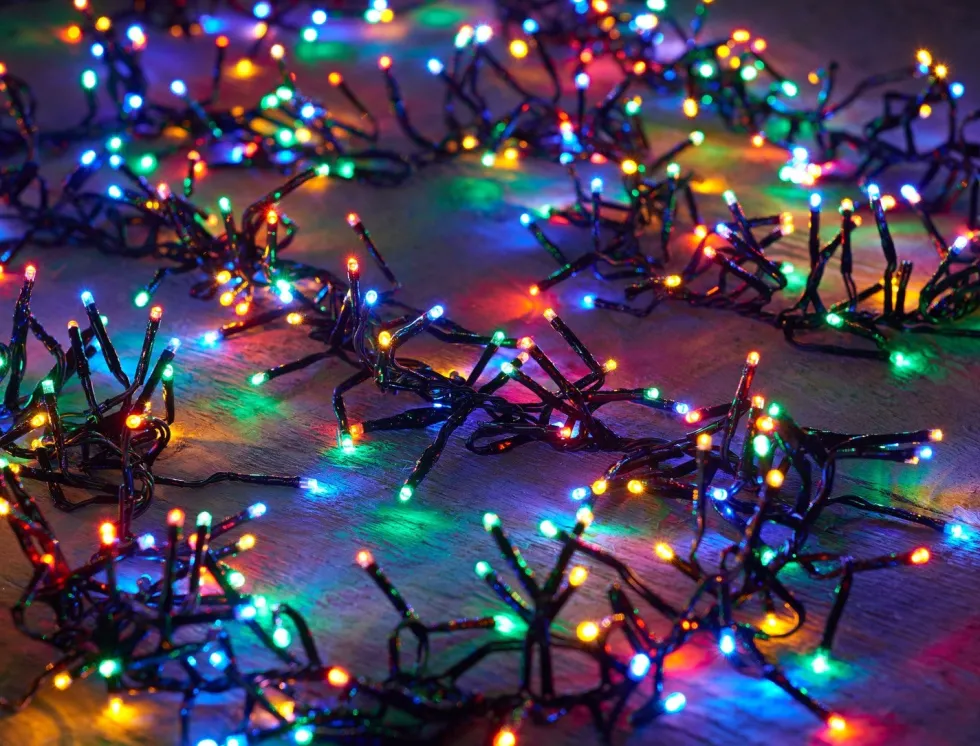 Anna's Collection clusterverlichting met 1152 lampjes multi color 6,9 m