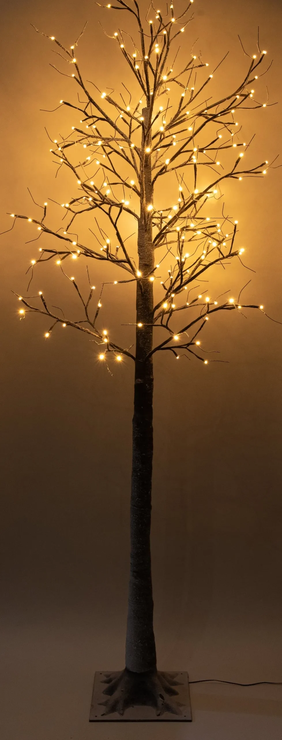 Anna's Collection decoratieboom berk met verlichting H 200 cm