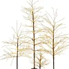 Anna's Collection decoratieboom buiten met verlichting knipper 50 x 50 x 180 cm