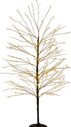 Anna's Collection decoratieboom buiten met verlichting knipper 50 x 50 x 180 cm
