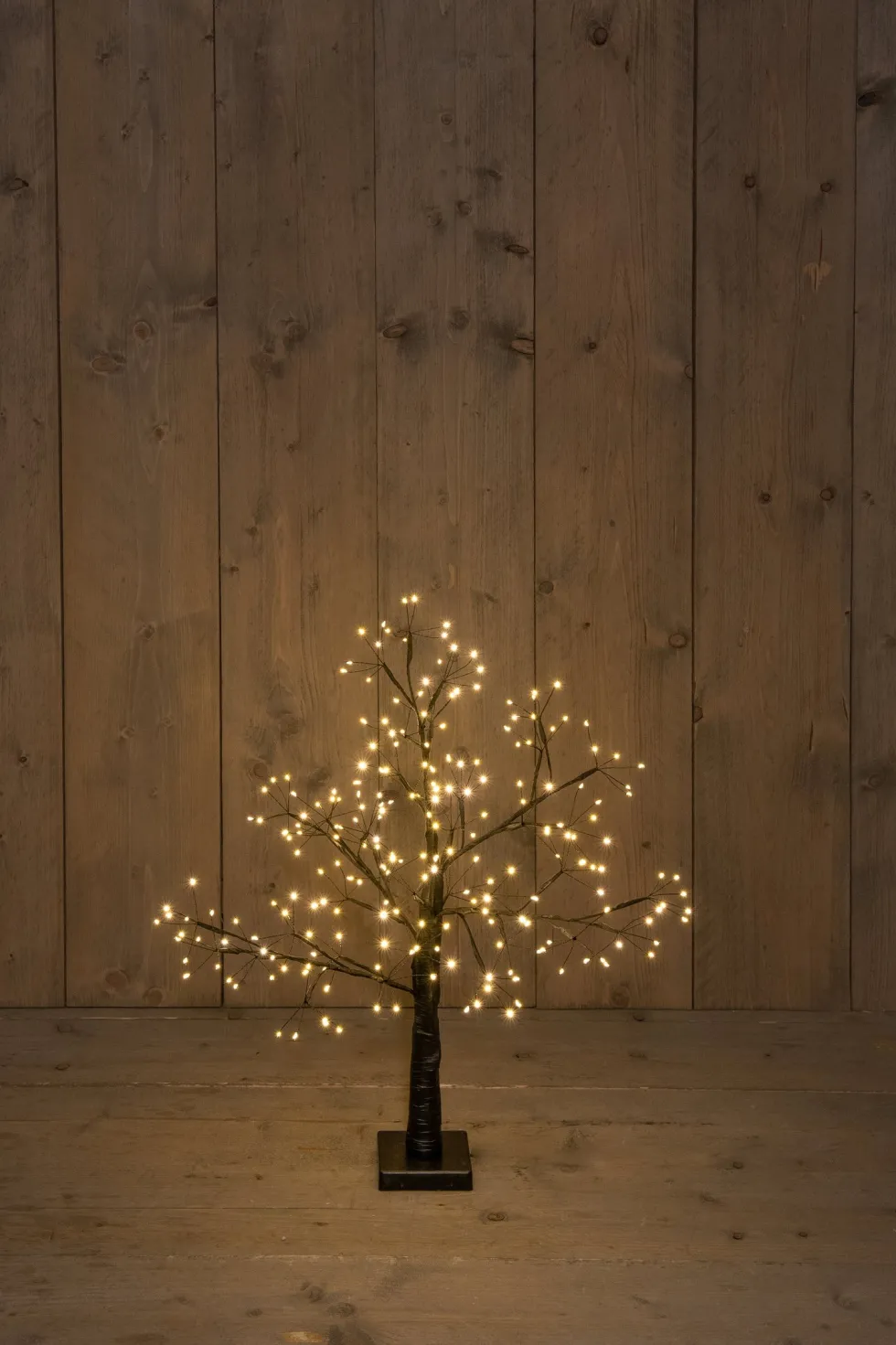 Anna's Collection decoratieboom eik met verlichting H 60 cm