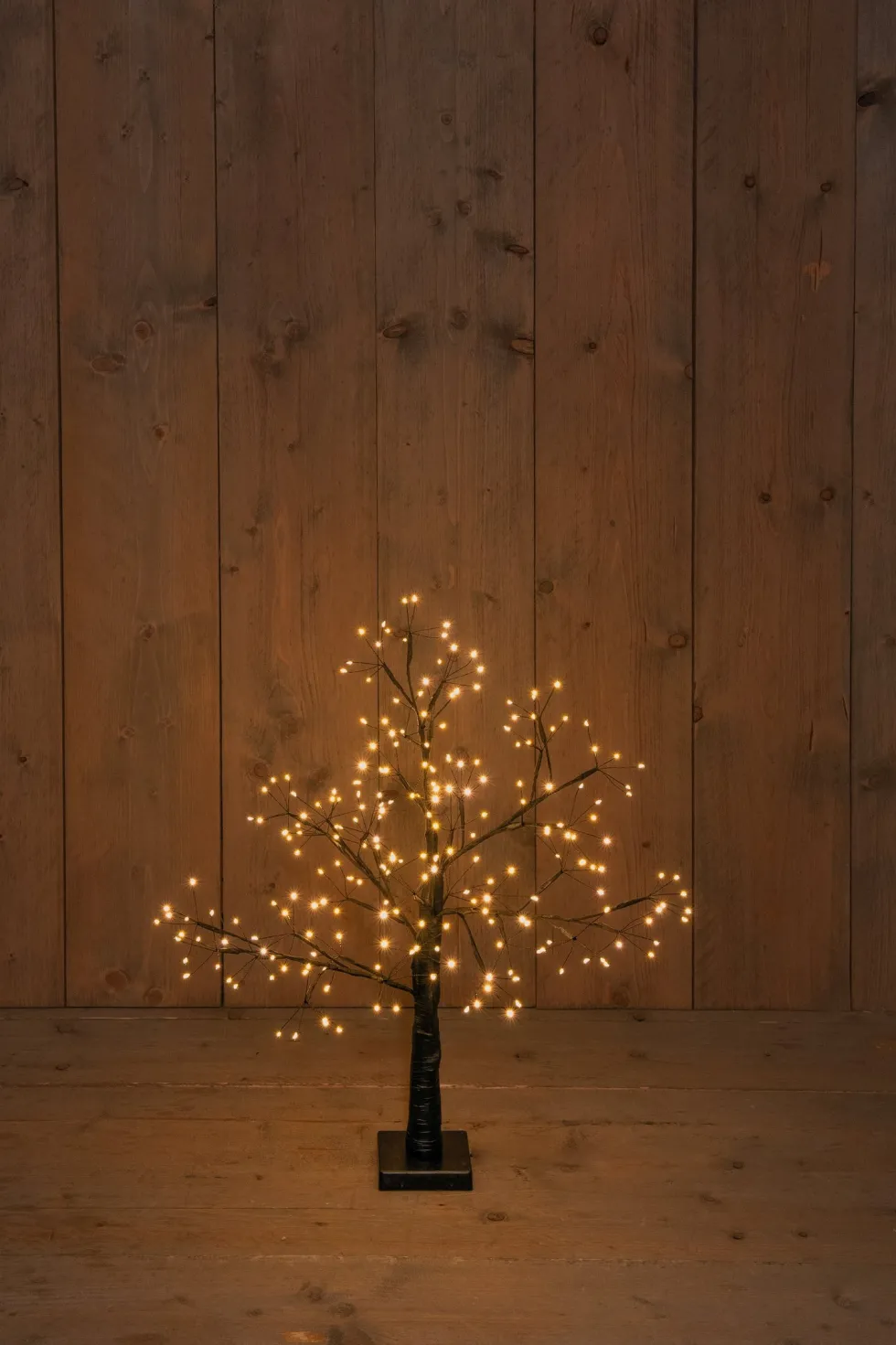 Anna's Collection decoratieboom eik met verlichting H 60 cm