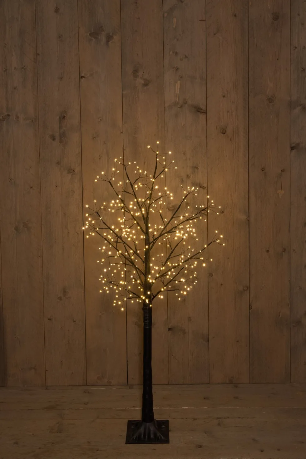 Anna's Collection decoratieboom eik met verlichting H 120 cm