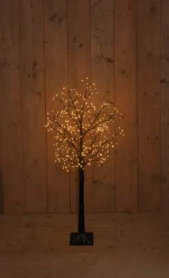 Anna's Collection decoratieboom eik met verlichting H 120 cm