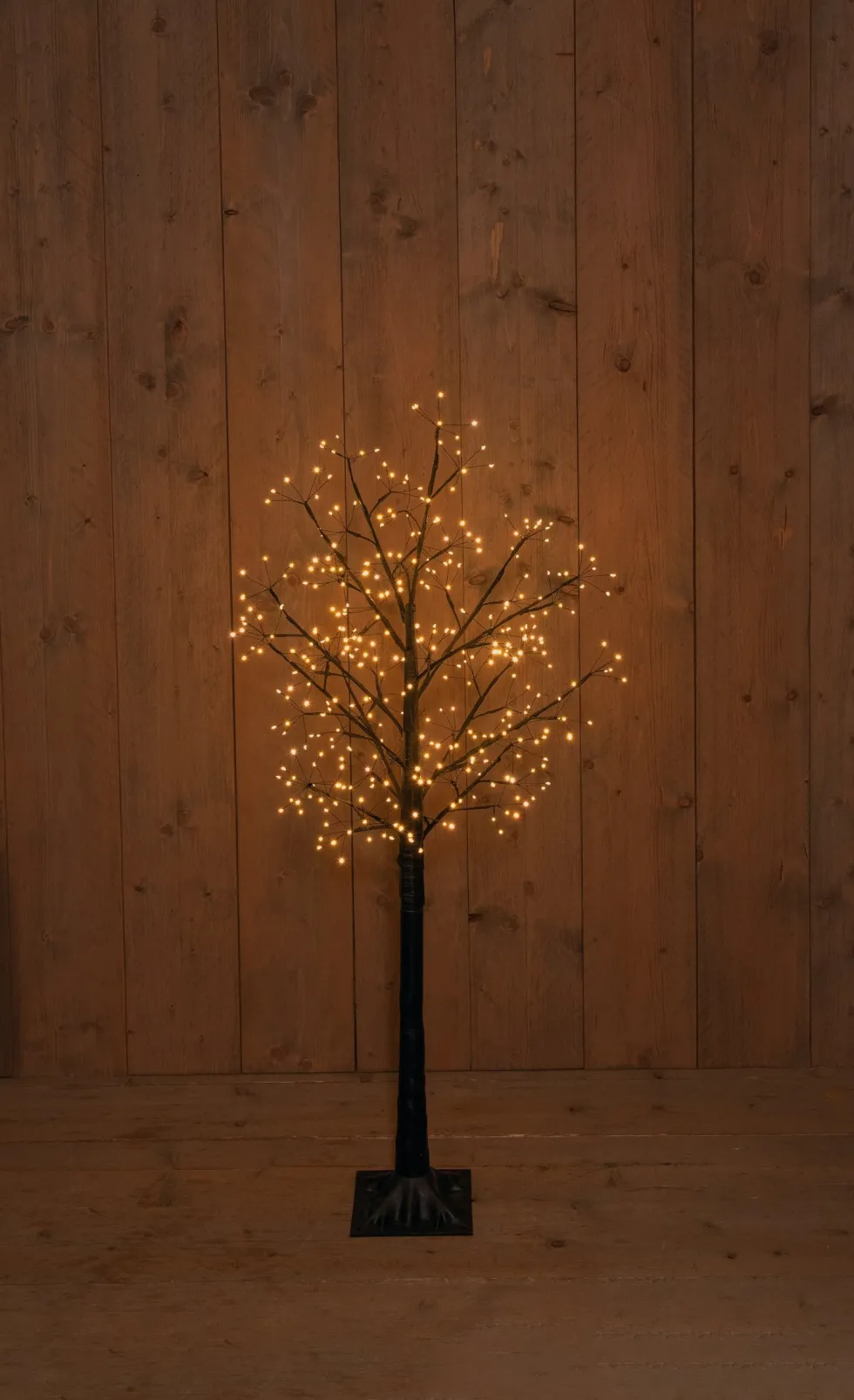 Anna's Collection decoratieboom eik met verlichting H 120 cm