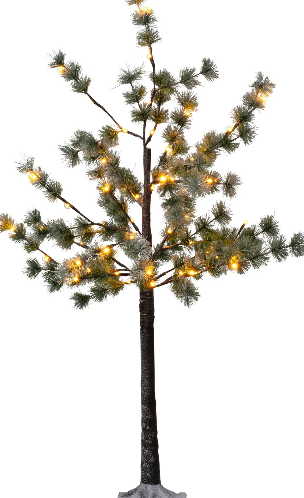 Anna's Collection decoratieboom buiten met verlichting D 45 H 120 cm