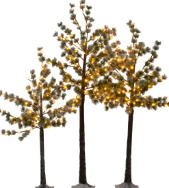 Anna's Collection decoratieboom buiten met verlichting D 50 H 150 cm