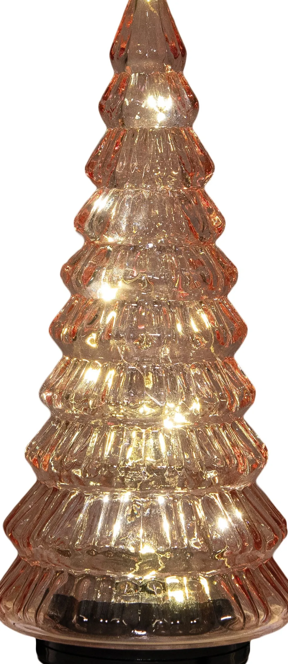 Anna's Collection decoratieboom roze met verlichting D 13,2 H 30 cm