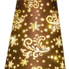 Anna's Collection decoratieboom sterren bruin D 10 H 39 cm