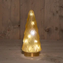 Anna's Collection decoratieboom goud D 10,5 H 24,5 cm