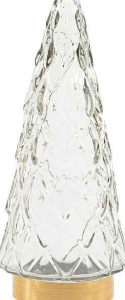Anna's Collection decoratieboom transparant D 10,5 H 24,5 cm
