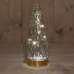 Anna's Collection decoratieboom transparant D 10,5 H 24,5 cm