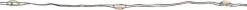 Anna's Collection draadverlichting zwart met 10 lampjes warm white 1 m