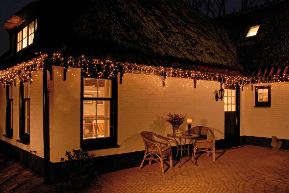 Anna's Collection ijspegelverlichting uitbreidingsset met 96 lampjes classic warm 4 m