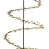 Anna's Collection kerstboom Swirl zwart met 480 lampjes luxury D 67 H 120 cm