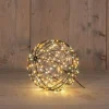 Anna's Collection kersthanger bal met verlichting D 18 cm