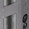 Anna's Collection LED dinerkaars zilver met afstandsbediening D 2,5 H 23 cm 2 stuks