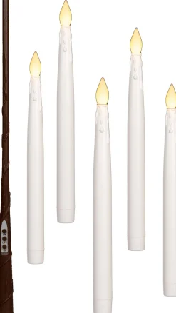Anna's Collection LED dinerkaars zwevend wit D 2 H 28,5 cm 5 stuks