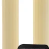 Anna's Collection LED dinerkaars Vito ivoor D 2 H 23 cm 2 stuks