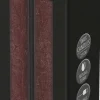 Anna's Collection LED dinerkaars Rustiek bordeaux D 2 H 23 cm 2 stuks