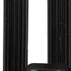 Anna's Collection LED dinerkaars Vito zwart D 2 H 23 cm 2 stuks