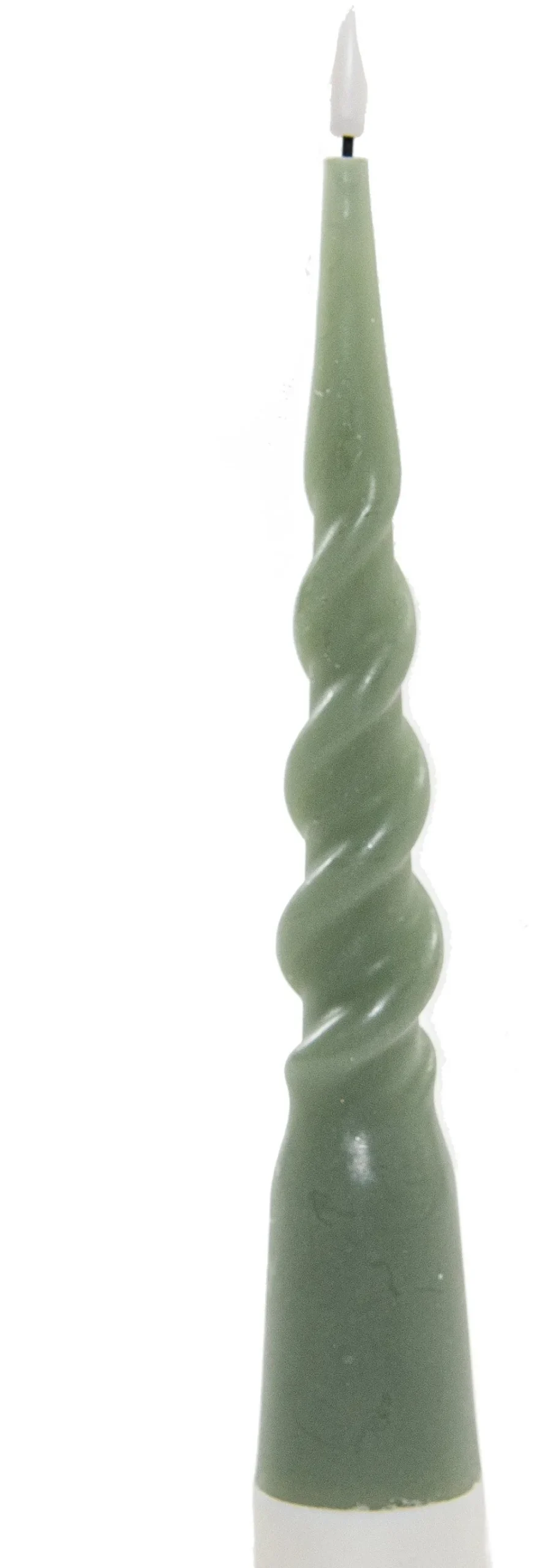 Anna's Collection LED dinerkaars Swirl groen D 2 H 29 cm