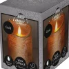Anna's Collection LED stompkaars goud D 7,5 H 10 cm
