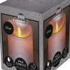Anna's Collection LED stompkaars met timer zilver D 7,5 H 10 cm