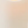 Anna's Collection LED stompkaars Rustiek parel D 7,5 H 12,5 cm