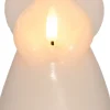 Anna's Collection LED stompkaars Ange engel wit D 8 H 14,5 cm