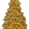 Anna's Collection LED stompkaars Tambu kerstboom goud D 9,5 H 15 cm