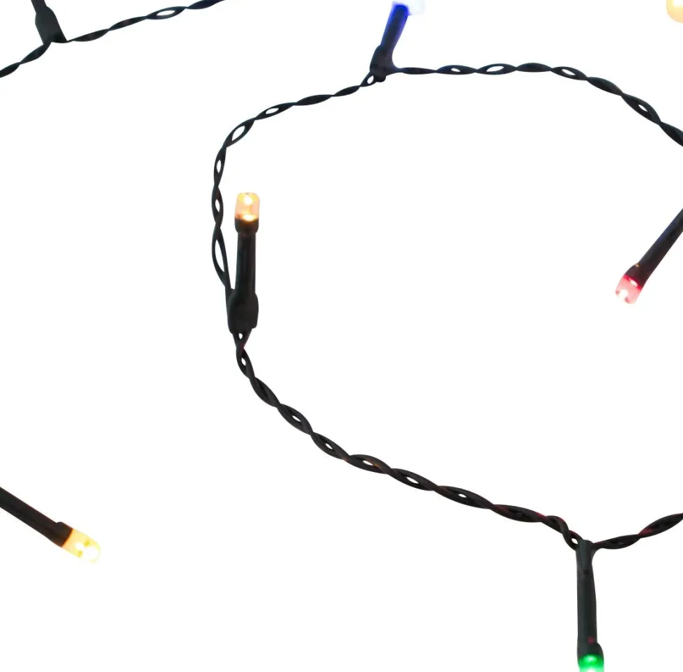 Anna's Collection miniverlichting met 120 lampjes multi color 12 m