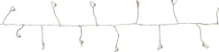 Anna's Collection miniverlichting Ivy zilverdraad met 100 lampjes warm white 2,25 m