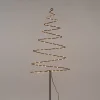 Anna's Collection tuinsteker kerstboom met verlichting 33 x 103 cm