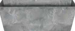 Artstone balkonbak Ella 37 x 17 cm grijs