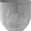 Artstone bloempot Bola D 33 H 29 cm grijs
