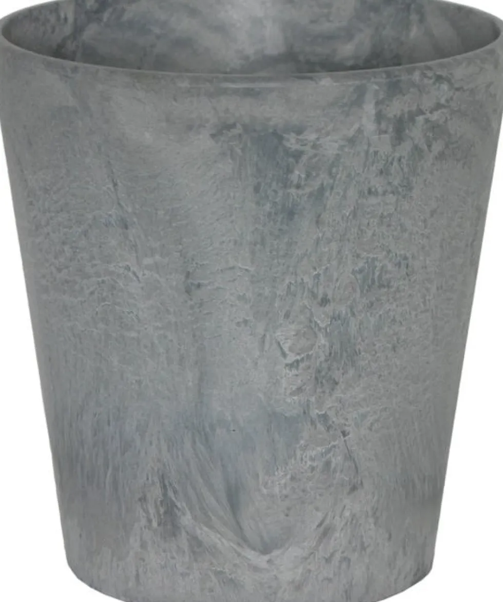 Artstone bloempot Claire D13 H14 cm grijs