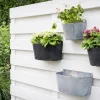 Artstone wandhanger Claire 24 x 16 x 18 cm grijs