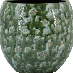 Bela Arte bloempot Acros groen D 17 H 16 cm