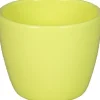 Bela Arte bloempot Boule D 7,5 H 6 cm citroengeel