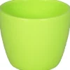 Bela Arte bloempot Boule D 7,5 H 6 cm lime groen