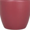 Bela Arte bloempot Boule rood D 7,5 H 6 cm