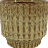 Bela Arte bloempot Echo geel D 12,2 H 11 cm