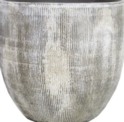 Bela Arte bloempot Kiran groen / grijs D 27 H 25 cm