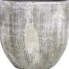 Bela Arte bloempot Kiran groen / grijs D 39 H 36 cm