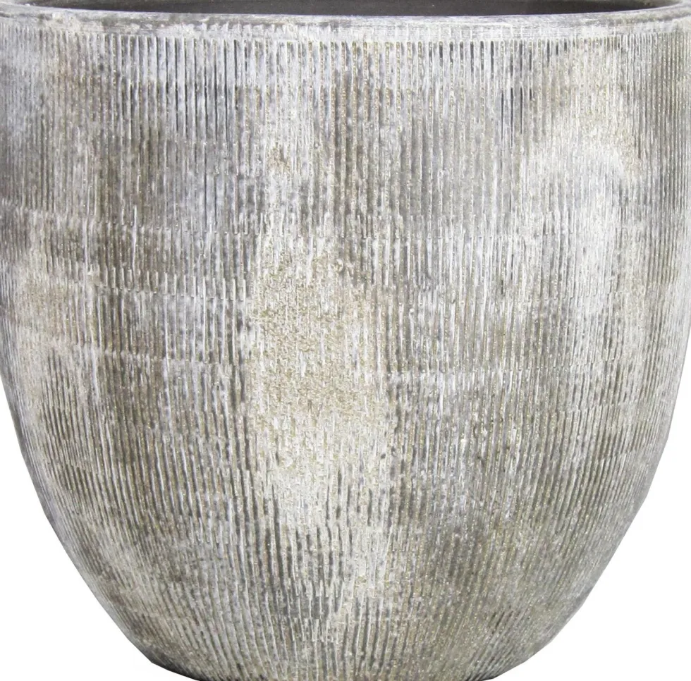 Bela Arte bloempot Kiran groen / grijs D 23 H 21 cm