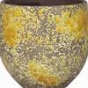 Bela Arte bloempot Luuk oker D 14 H 13 cm